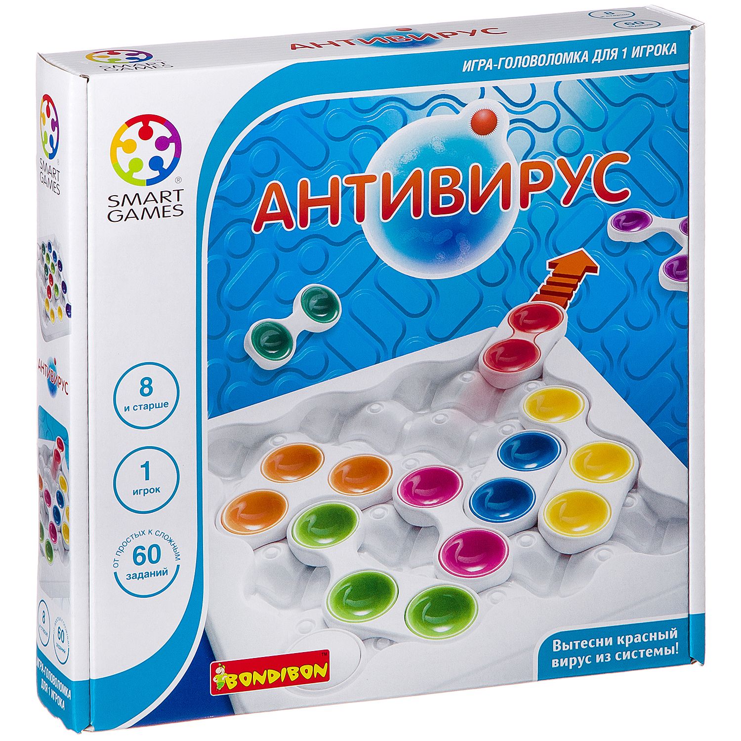 Bondibon Логическая игра АнтиВирус