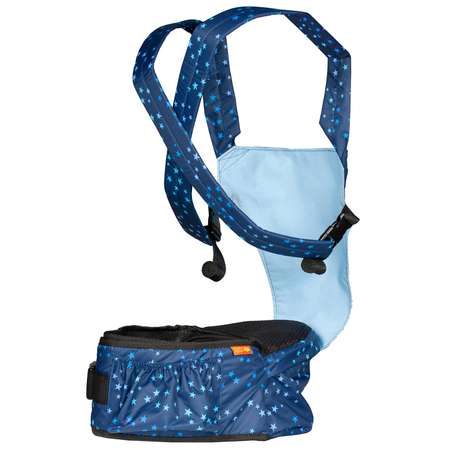 Хипсит-рюкзак Чудо-чадо со спинкой «‎Непоседа» звездочки синий
