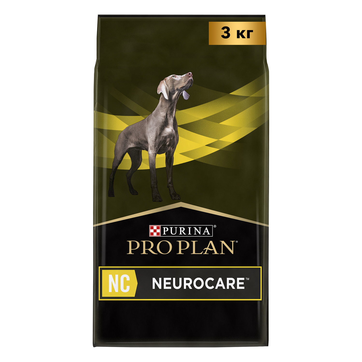 Сухой корм для собак Purina Pro Plan Veterinary diets 3 кг птица (поддерживающие функции мозга, лечебный) - фото 1