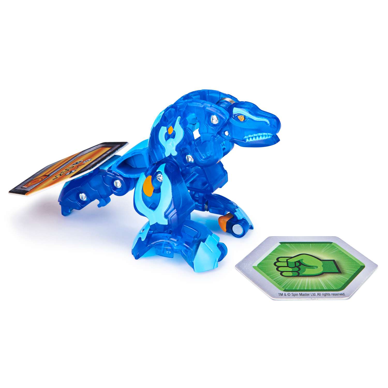 Набор игровой Bakugan TroxBlue с ультра усилением+карточки 6055887/20124273 - фото 4