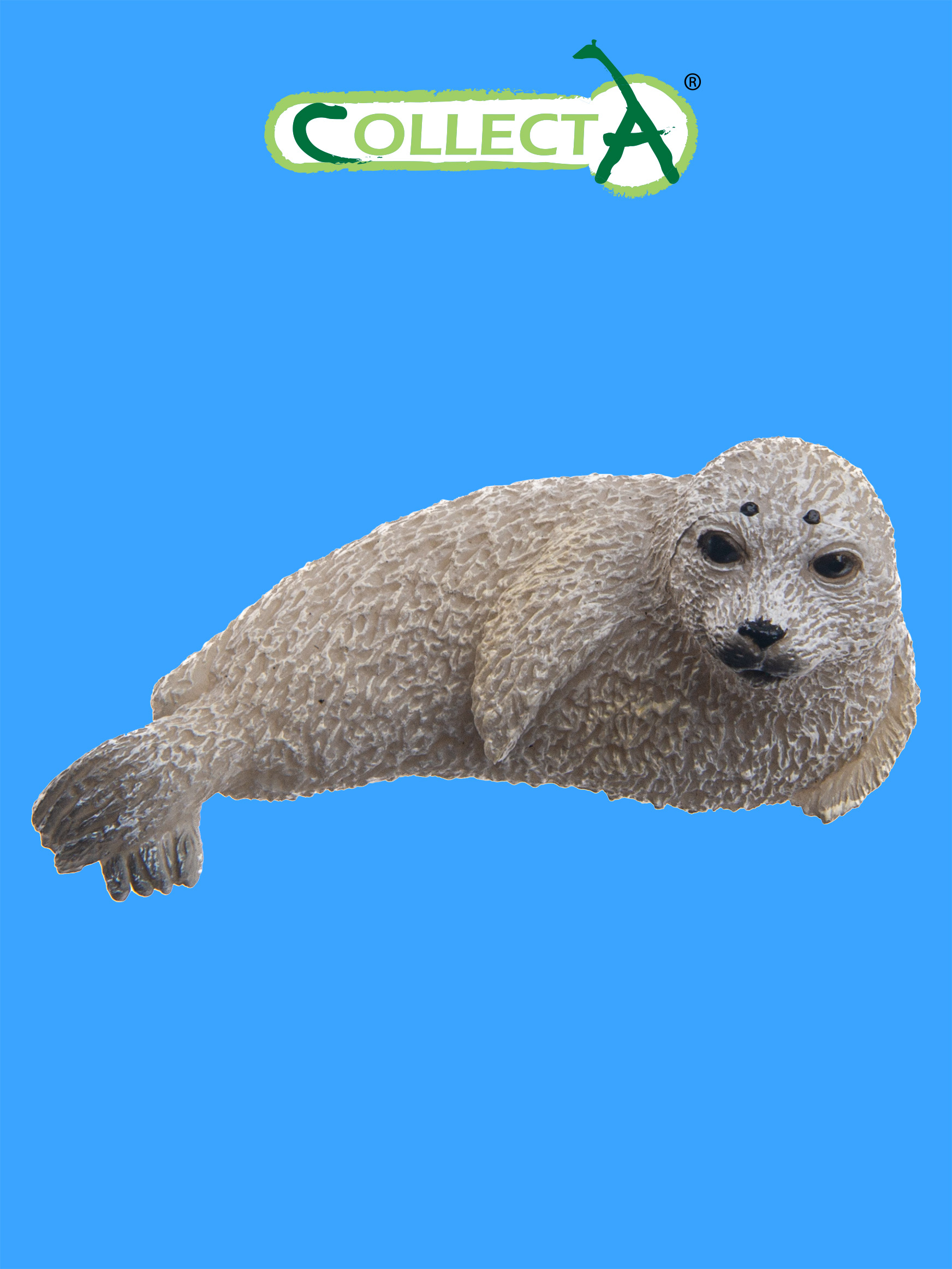 Игрушка Collecta Детёныш пятнистого тюленя фигурка животного - фото 1