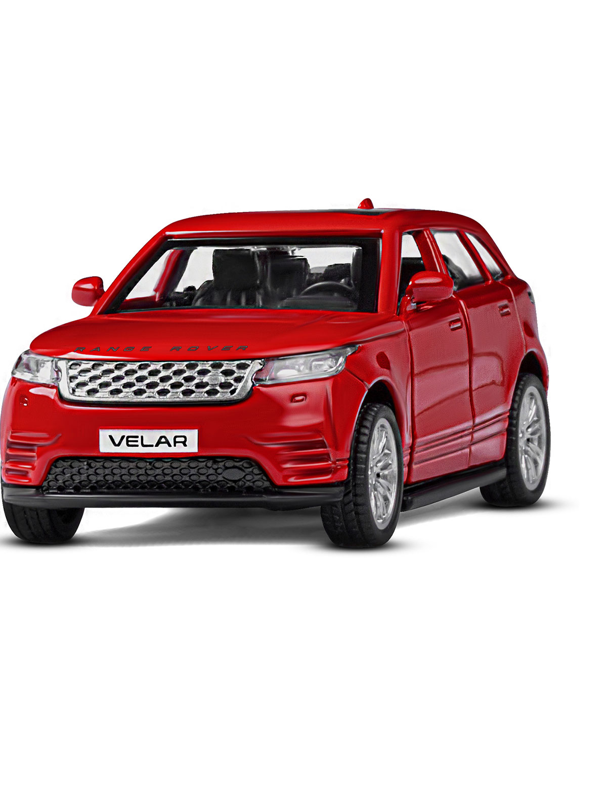 Машинка металлическая АВТОпанорама 1:42 Land Rover Range Rover Velar красный инерционная JB1200176 - фото 9