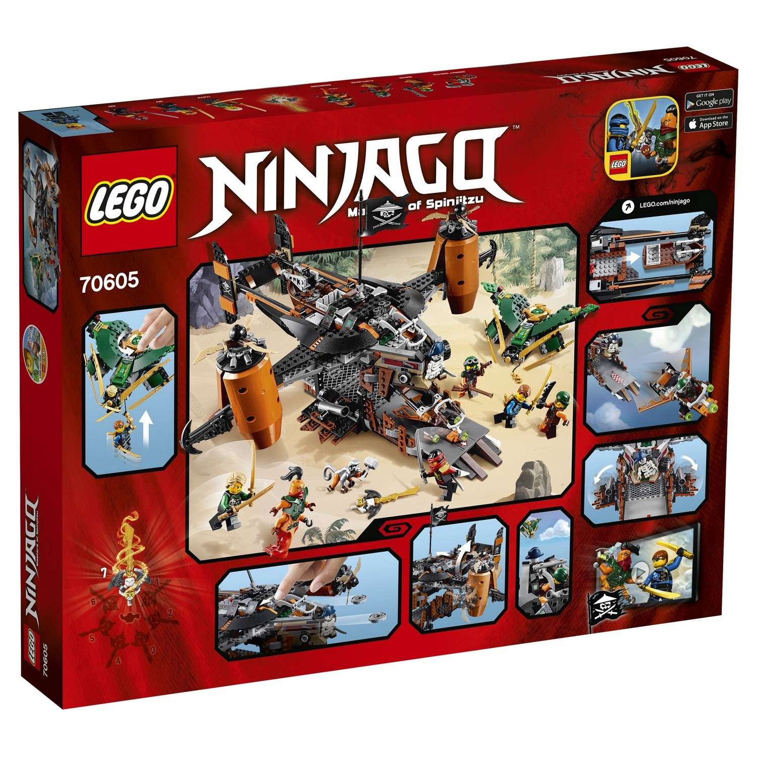 Конструктор LEGO Ninjago Цитадель несчастий (70605) - фото 3