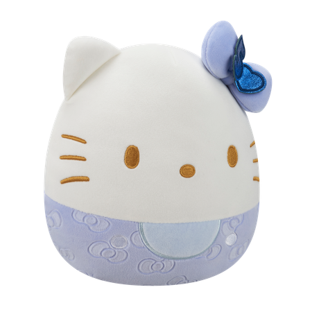 Игрушка мягкая Squishmallows Голубая китти