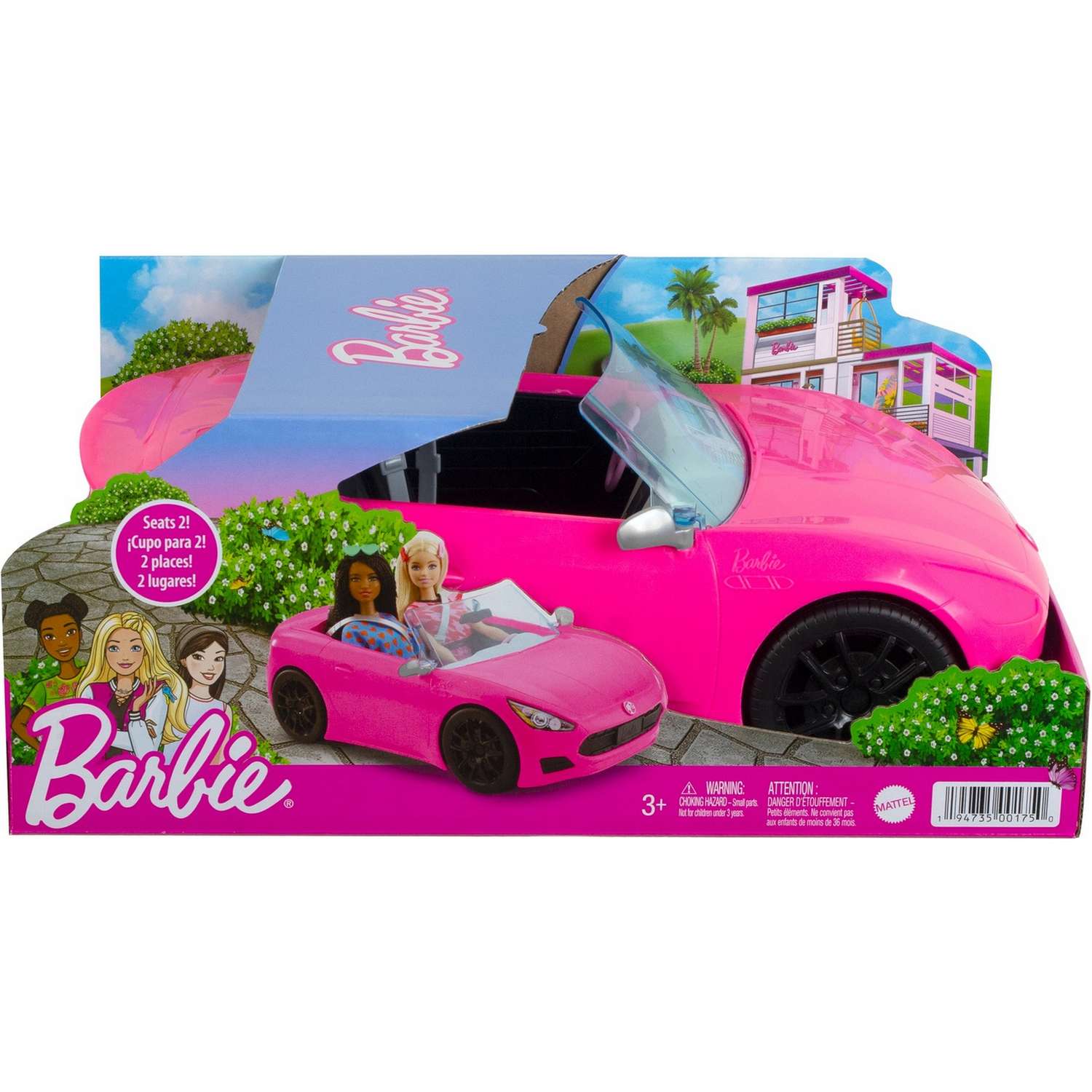 Машина Barbie Кабриолет HBT92 HBT92 - фото 2