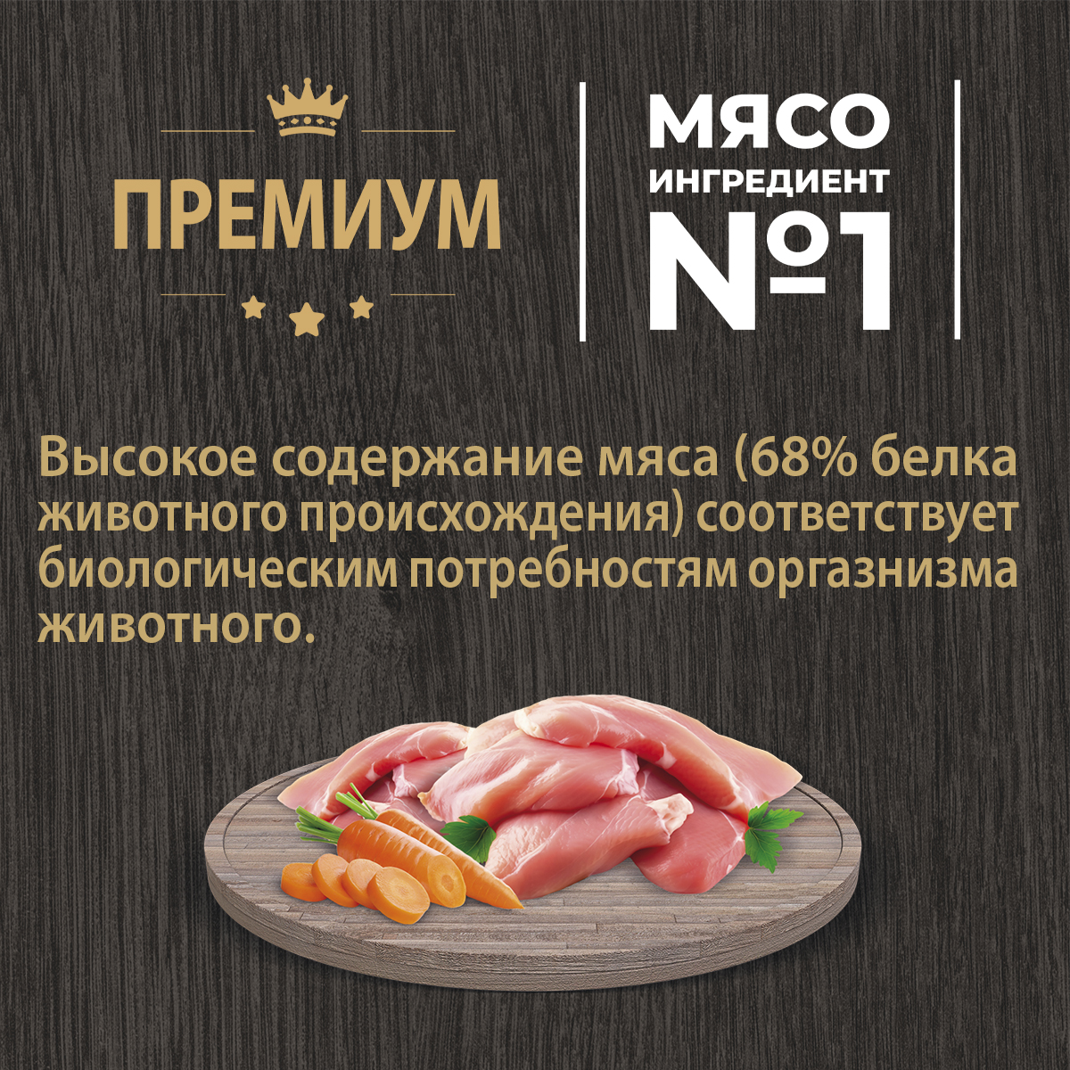 Корм для взрослых собак всех пород Родные корма полнорационный сухой с индейкой и овощами 12кг - фото 3