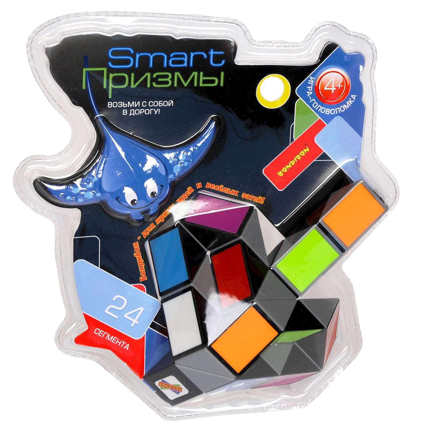 Игра логическая Bondibon Smart Призмы Скат 24элемента Разноцветный ВВ5280 - фото 9