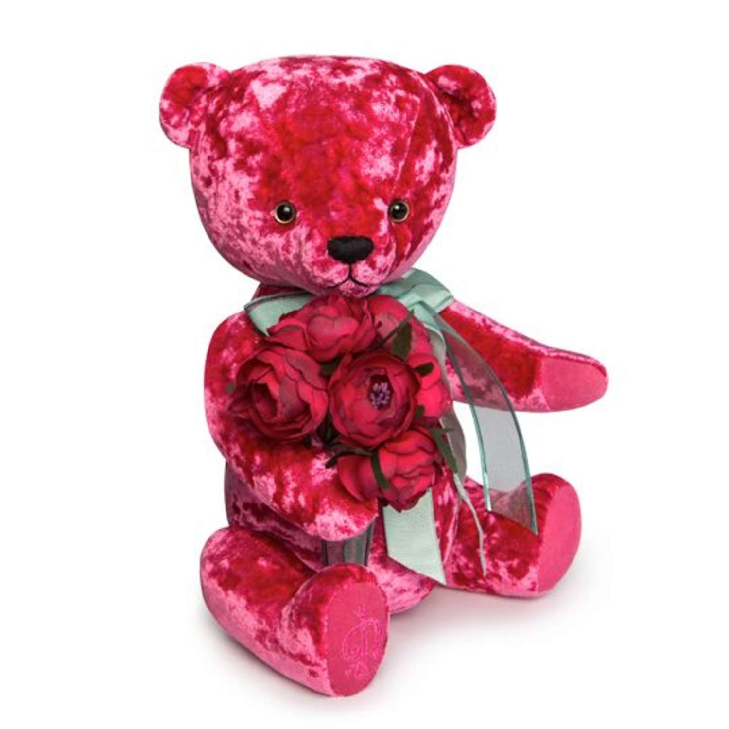 Мягкая игрушка BUDI BASA Медведь БернАрт розовый классик 30 см BB081 - фото 1