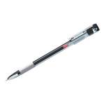 Ручка гелевая Berlingo Standard черная 05мм грип игольчатый стержень набор 12 шт