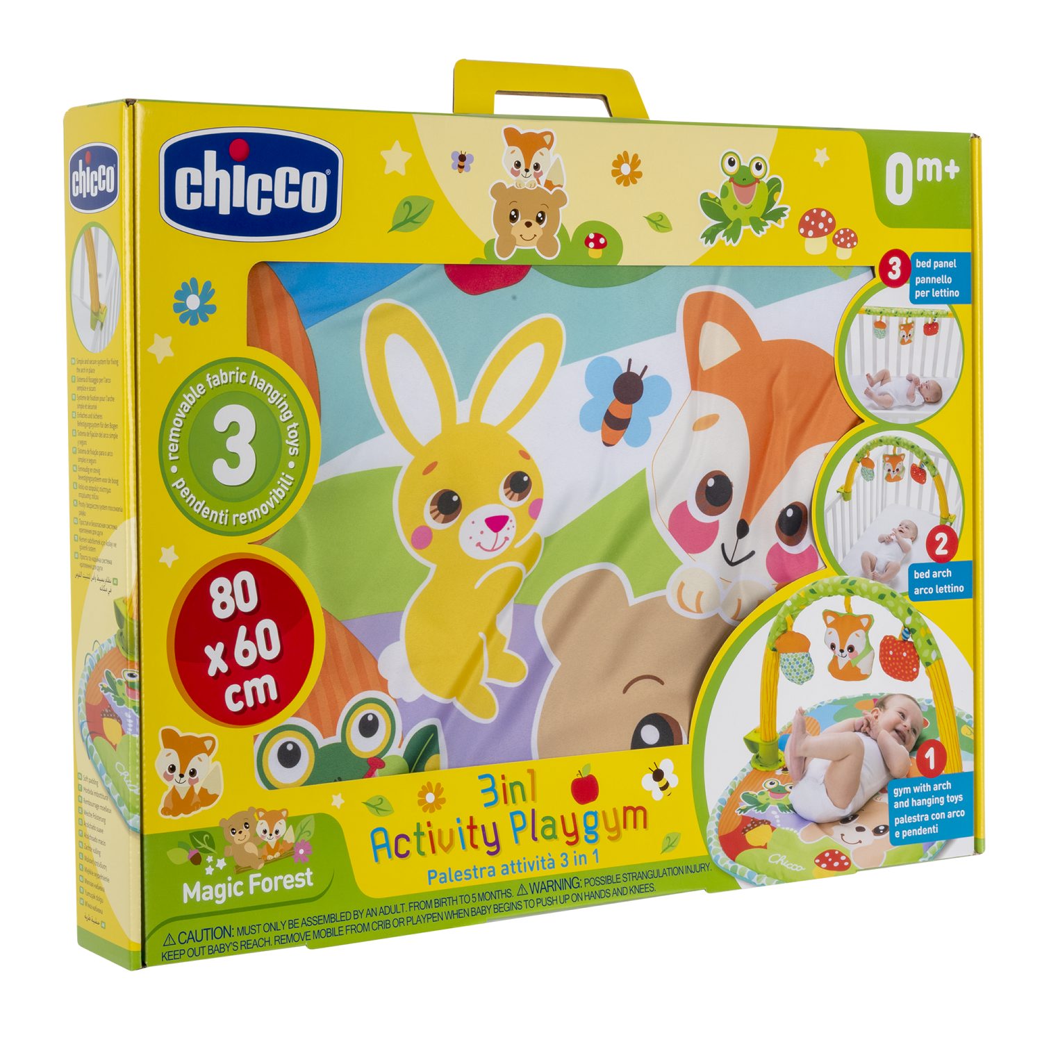 Коврик игровой Chicco Activity 3в1 00010471000000 - фото 3