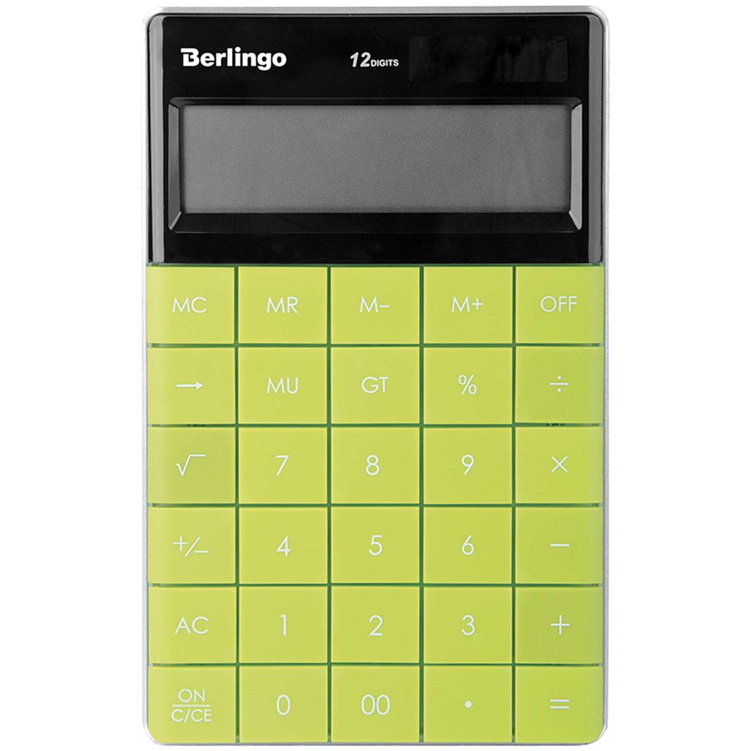 Калькулятор настольный Berlingo Power TX 12 разрядов зеленый - фото 1