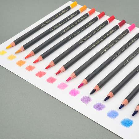 Набор SKETCH ART Bruno Visconti карандаши цветные 24 цв в металлической коробке и скетчбук А5 на гребне 50 листов