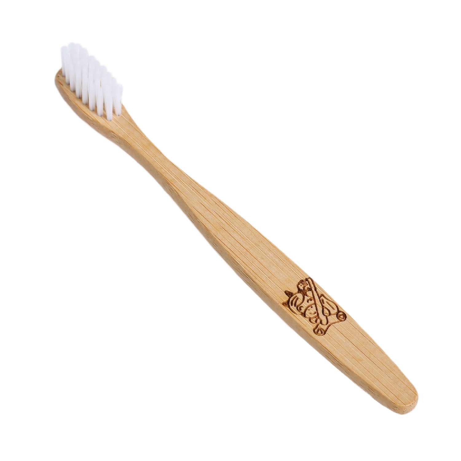 Зубная щётка Sima-Land бамбук «Чистые зубки» - фото 1