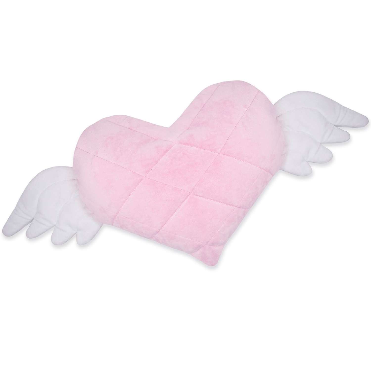 Плед-игрушка Santa Lucia Сердце розовое - фото 2