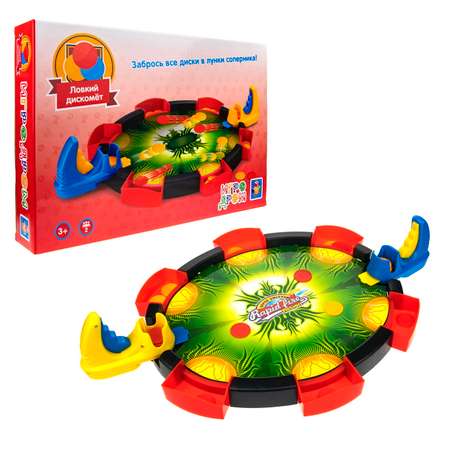 Настольная игра 1TOY ИГРОДРОМ Ловкий дискомет 40*6 5*28 см