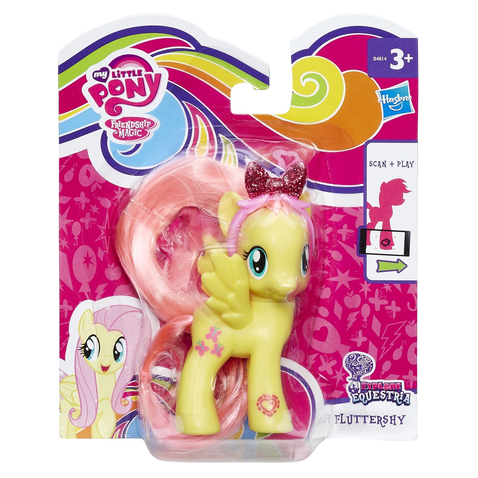 Пони My Little Pony FLUTTERSHY купить по цене 99 ₽ в интернет-магазине  Детский мир