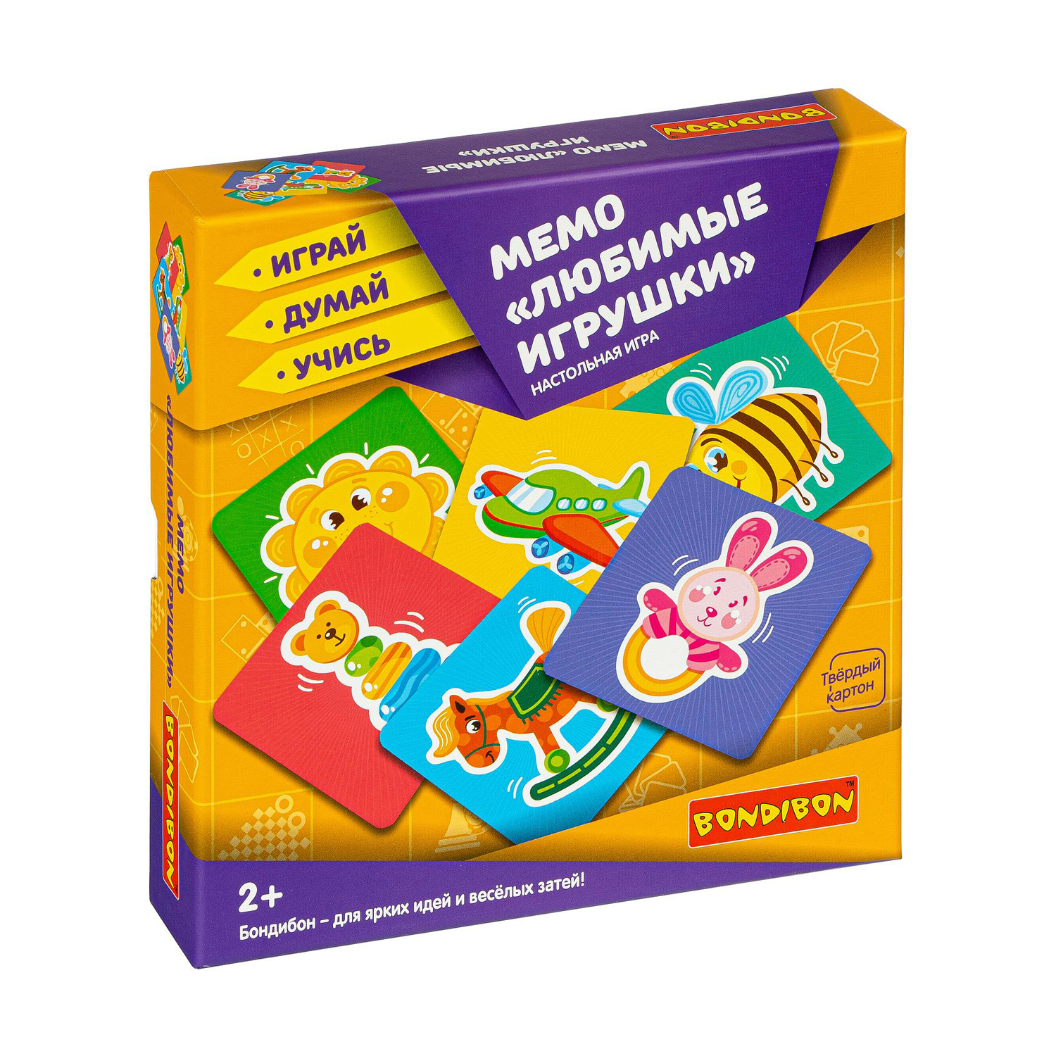 Настольная игра BONDIBON мемо Любимые игрушки Играй Думай Учись - фото 3