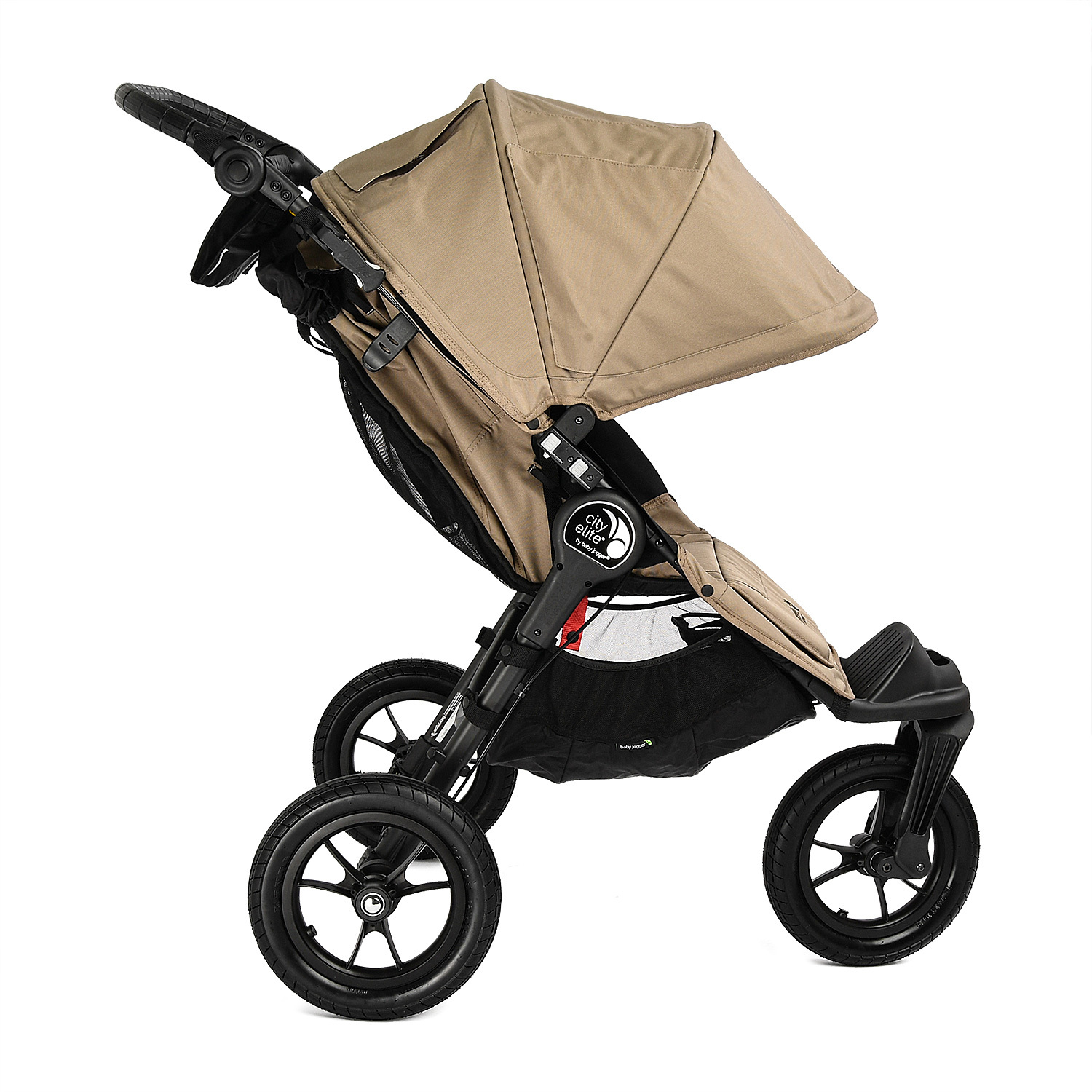 Коляска Baby Jogger City Elite с бампером Sand - фото 6