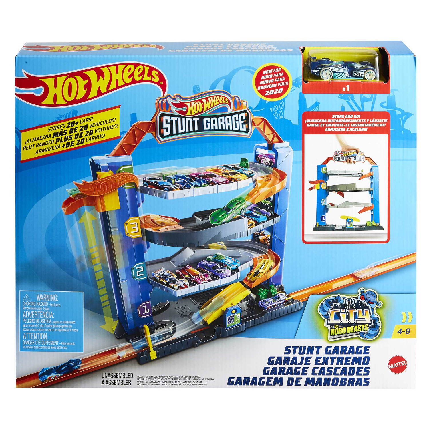 Гараж Hot Wheels Для трюков GNL70 - фото 13