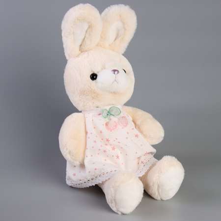 Мягкая игрушка Milo Toys «Little Friend» зайка в белом платье