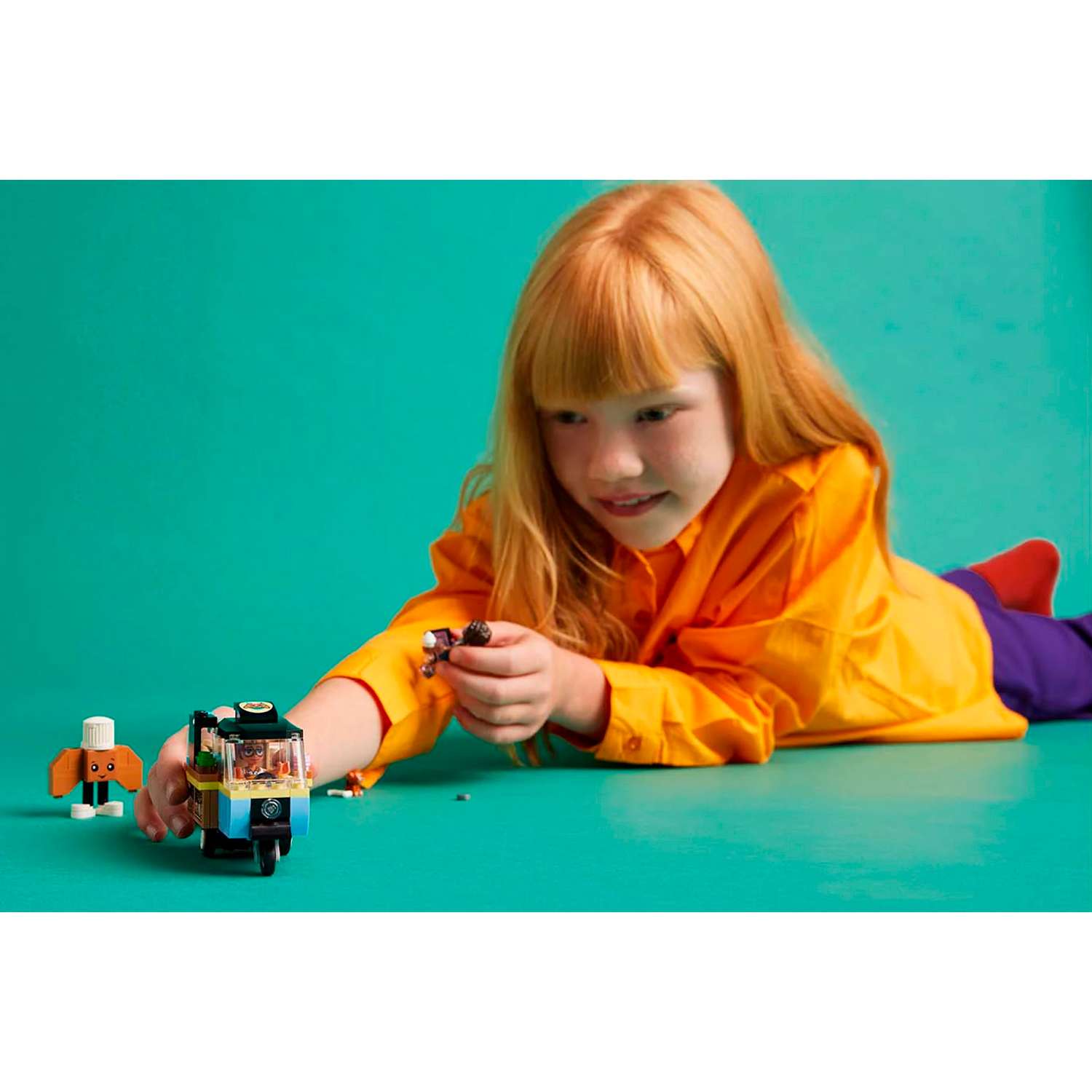 Конструктор детский LEGO Friends Мобильная тележка-пекарня 42606 - фото 8