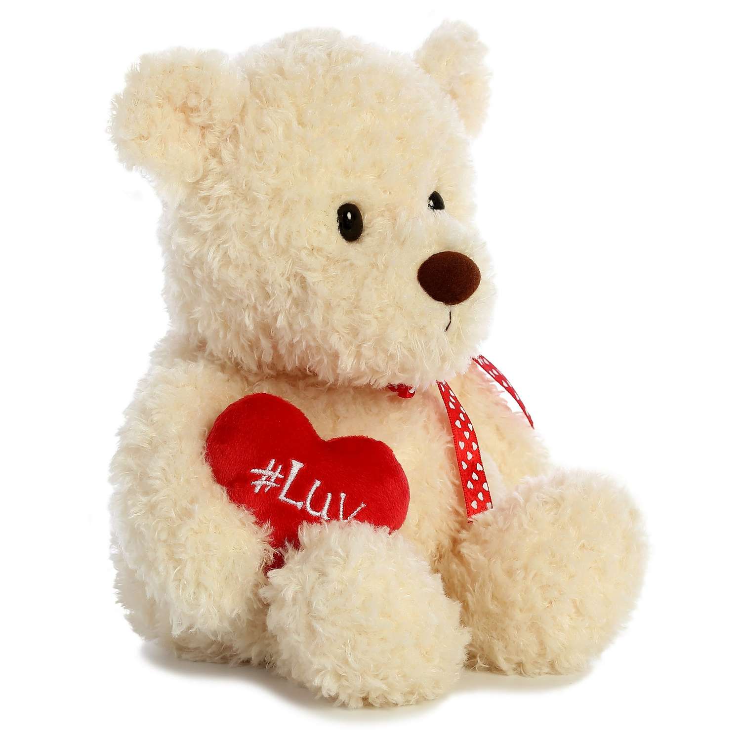 Мягкая игрушка Aurora Медведь с сердечком - фото 3