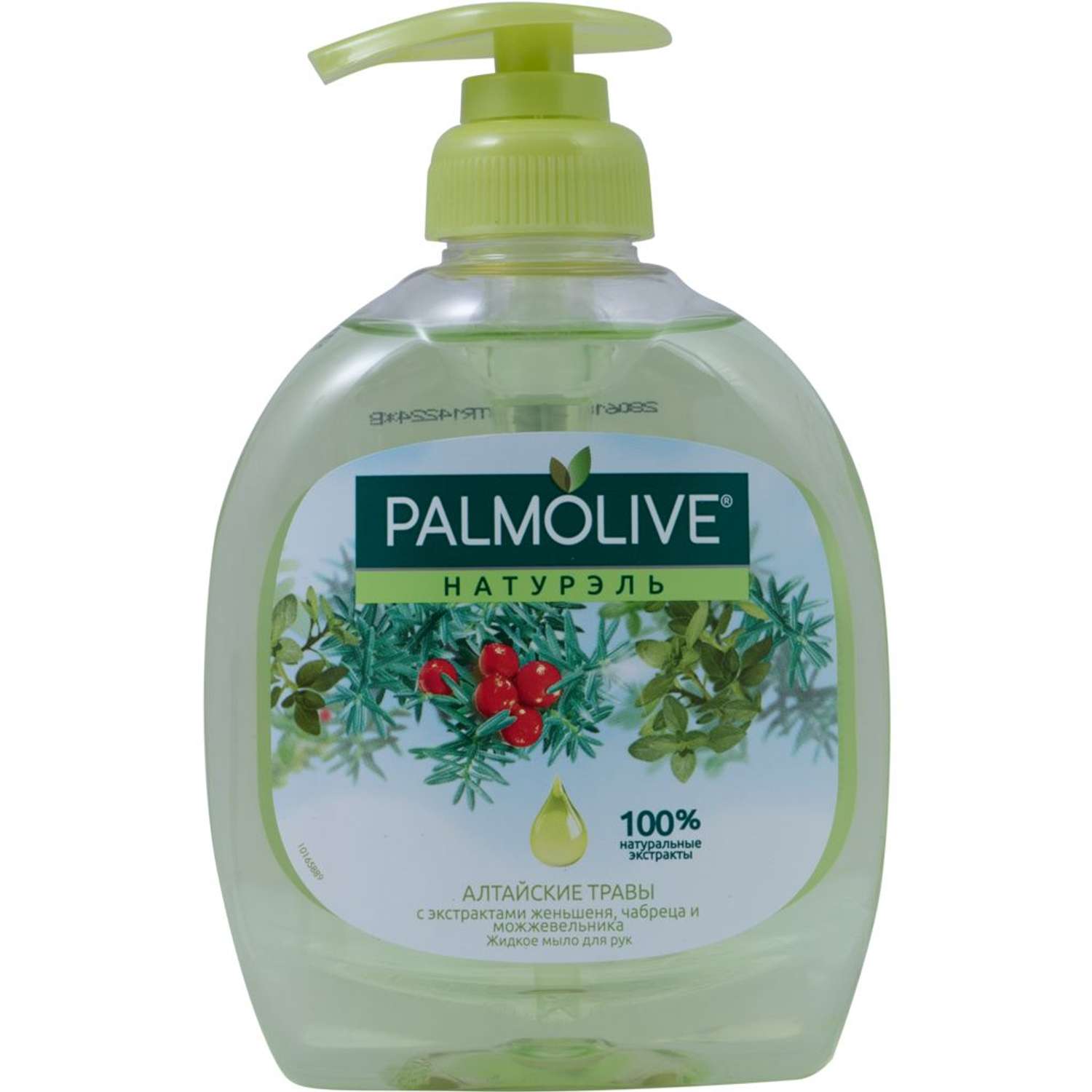 Жидкое мыло Palmolive Натурэль Алтайские Травы с экстрактом женьшеня 300 мл - фото 1