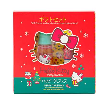 Набор HELLO KITTY Merry Christmas Туалетная вода + Бальзам для губ