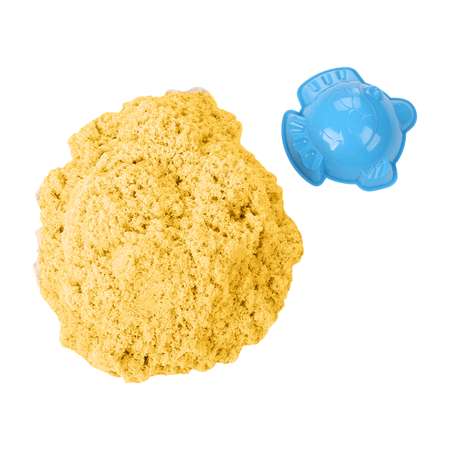 Кинетический песок Космический песок Желтый Игрушка в наборе 1 кг