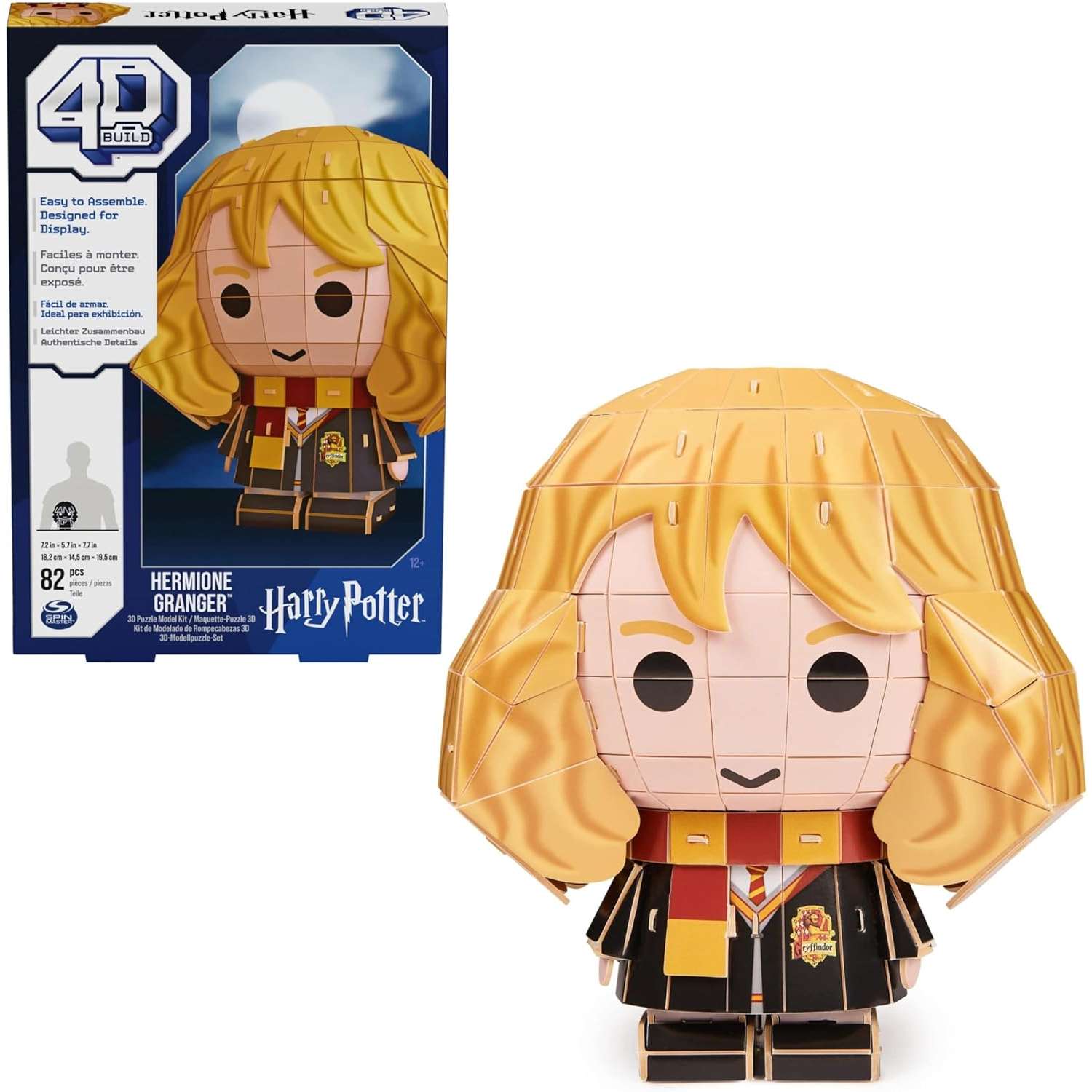 Пазл WWO Harry Potter 4D Build Hermione Chibi 6069825 - фото 1