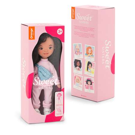 Кукла Orange Toys Sweet Sisters Tina в розовом спортивном костюме 32 см Серия Спортивный стиль