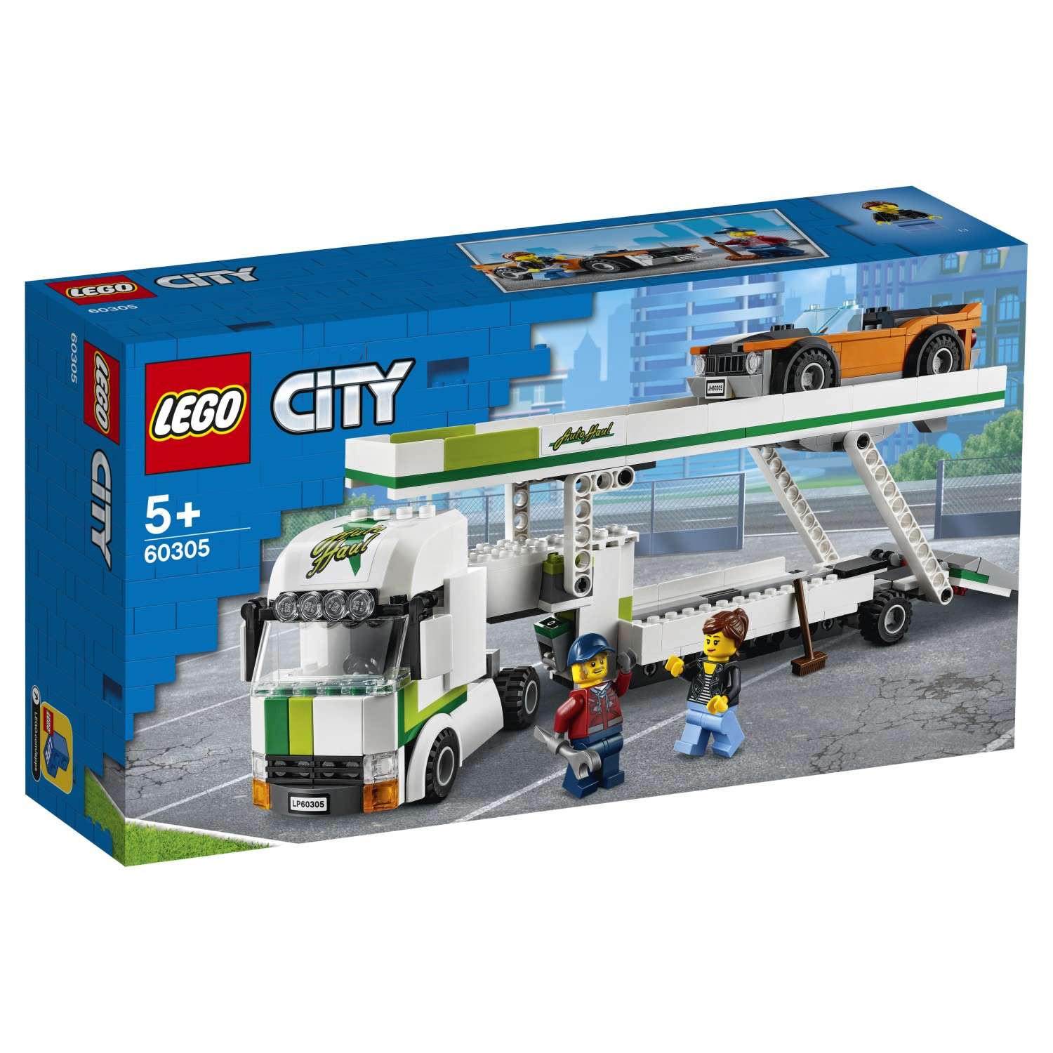 Конструктор LEGO City Great Vehicles Автовоз 60305 - фото 2