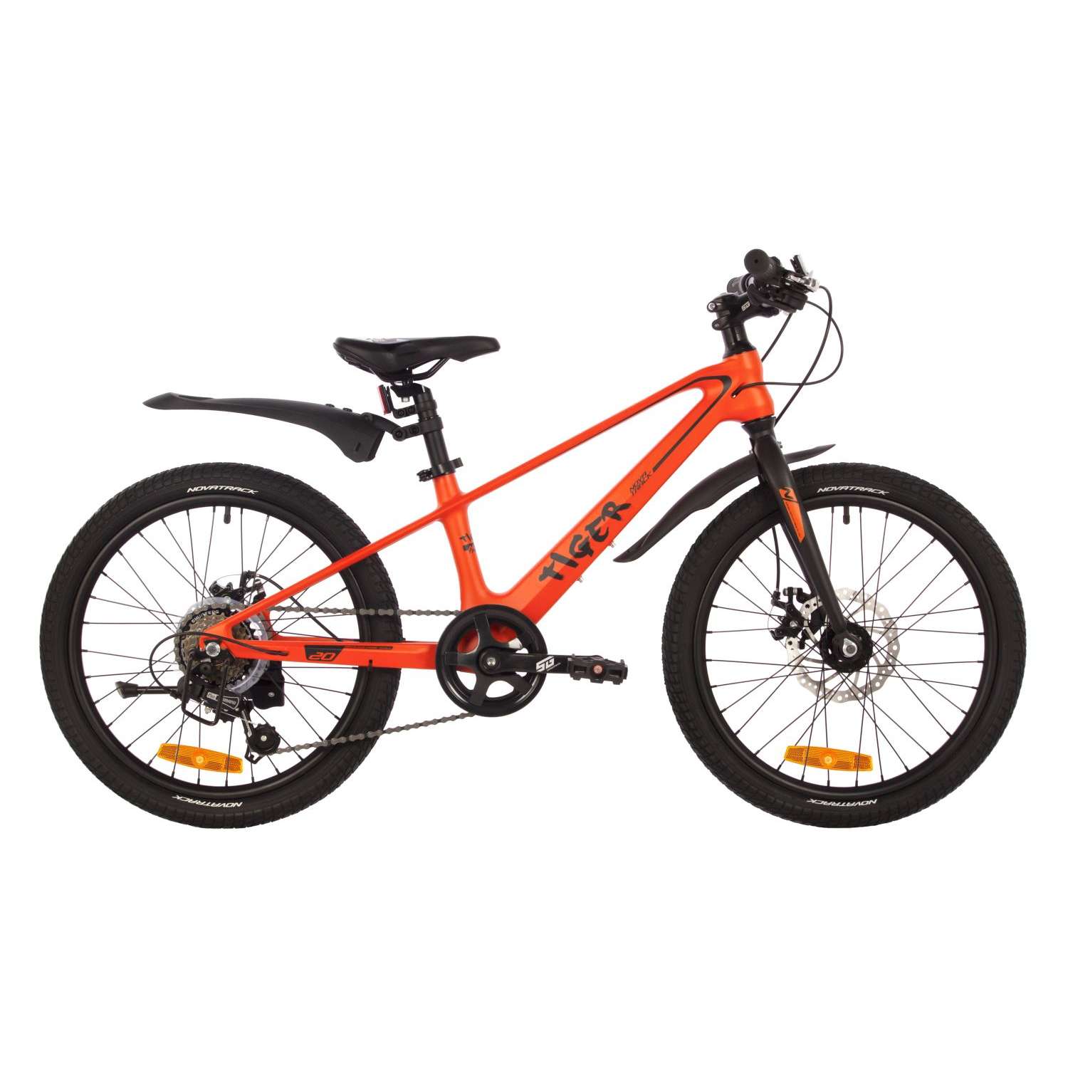 Велосипед 20 TIGER оранжевый NOVATRACK TIGER - фото 2