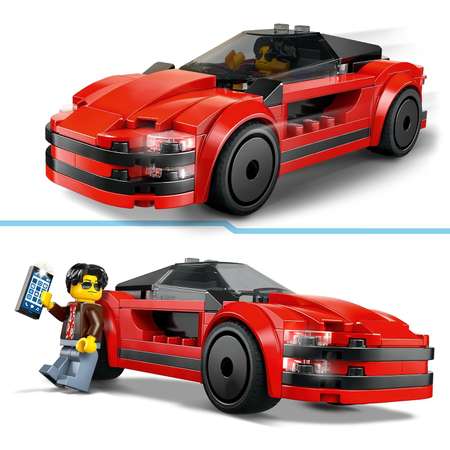 Конструктор LEGO Красный спортивный автомобиль 60448