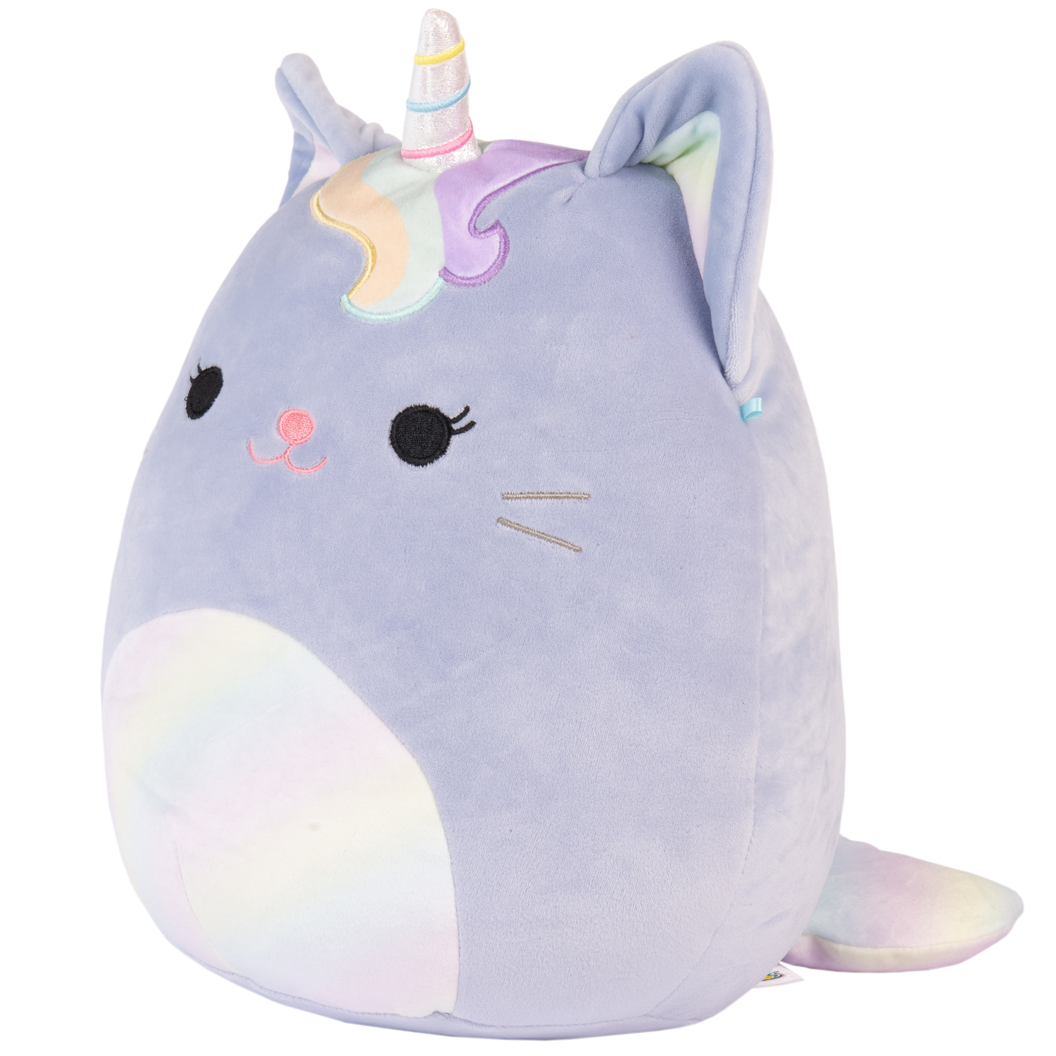 Игрушка мягконабивная Squishmallows Кошка-единорожка Кларисса 39438 - фото 4