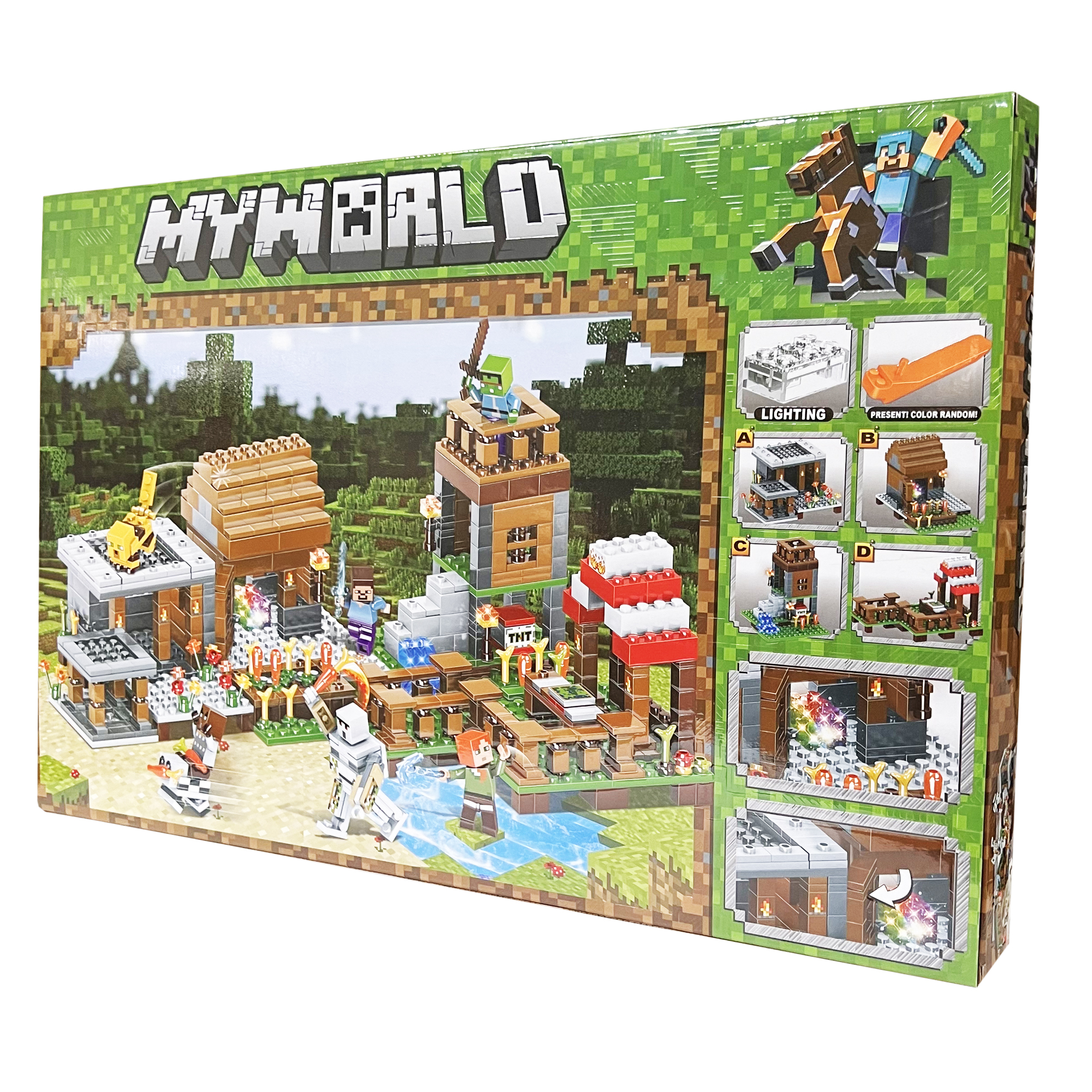 Конструктор MyWorld BalaToys 778 деталей для мальчика деревня - фото 8