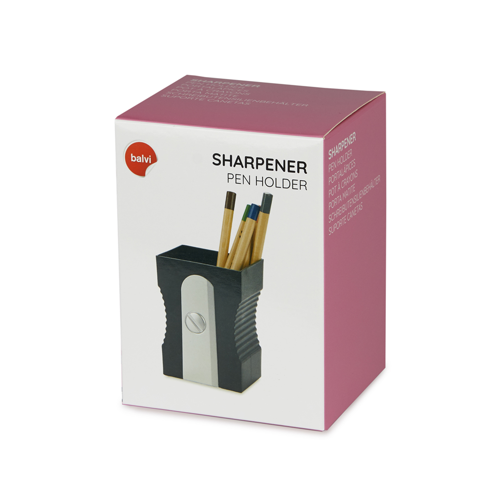 Подставка Balvi Sharpener черная - фото 4