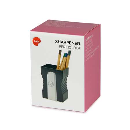 Подставка Balvi Sharpener черная