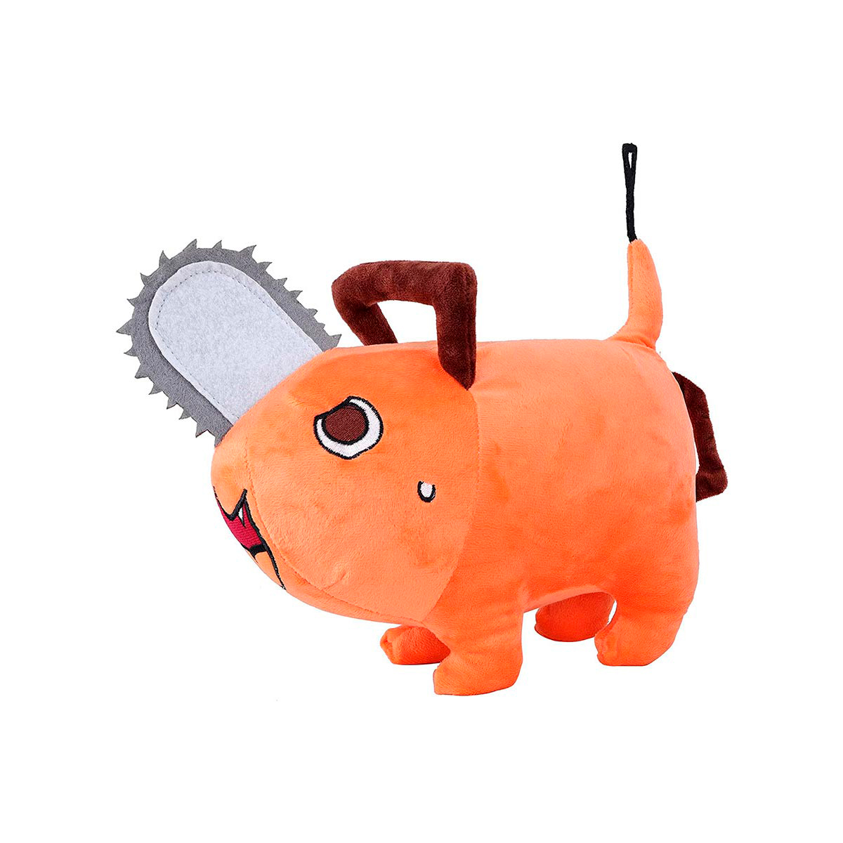 Мягкая игрушка Михи-Михи Человек-Бензопила Почита демон Chainsaw Man 29см - фото 4