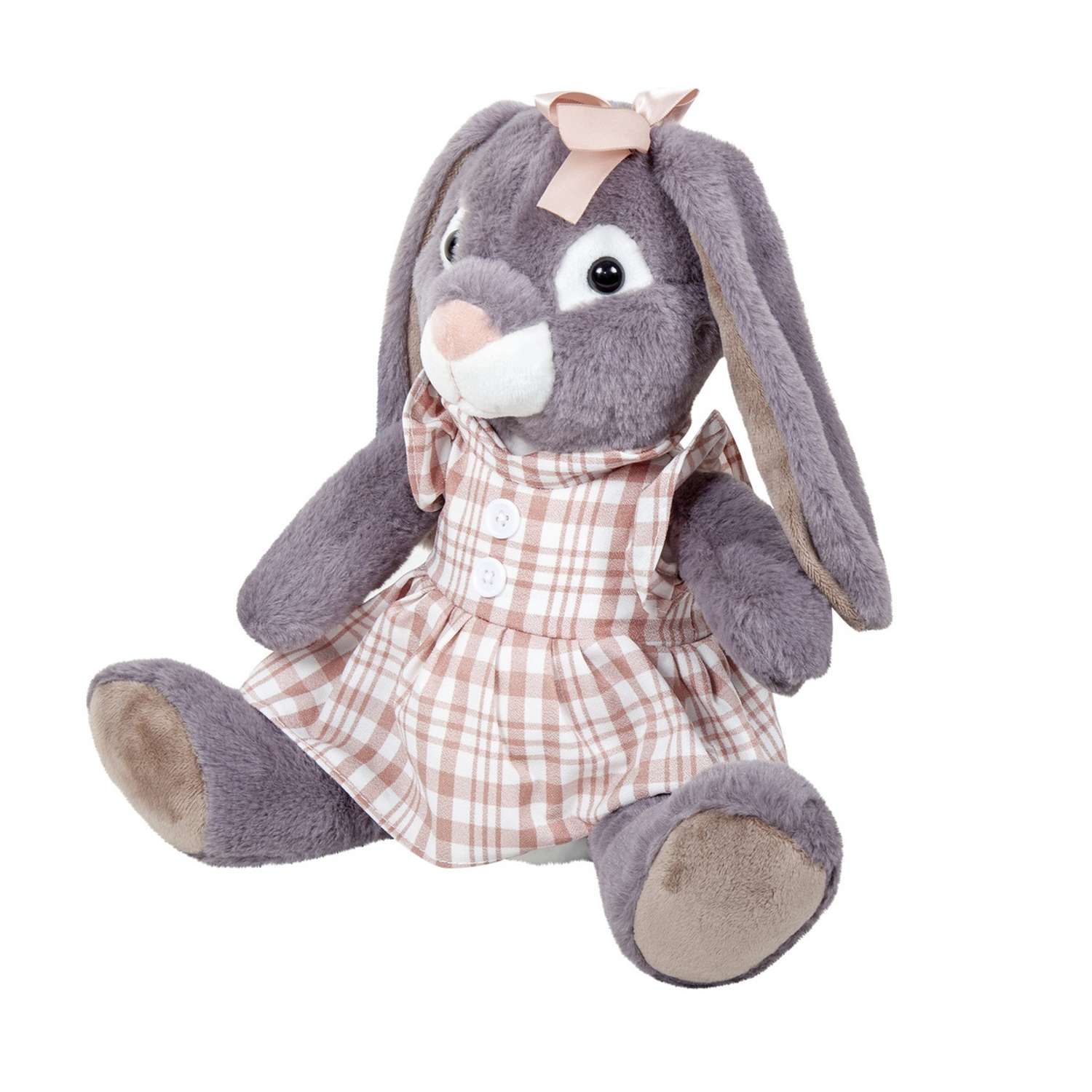 Игрушка мягкая Bebelot Крольчонок в платье 28 см - фото 2