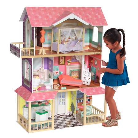 Кукольный домик  KidKraft Вивиана с мебелью 13 предметов 10150_KE