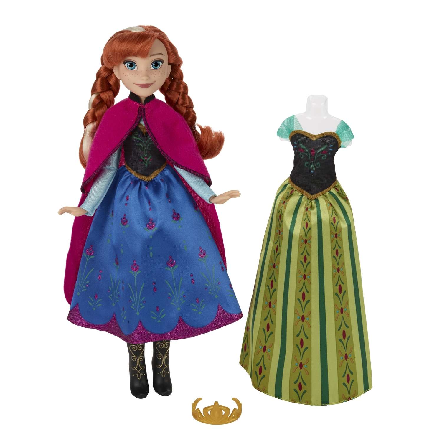 Кукла Disney Frozen Холодное Сердце со сменным нарядом Анна B5169EU4 - фото 1