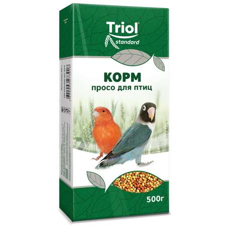 Корм для птиц Triol 500г Standard просо