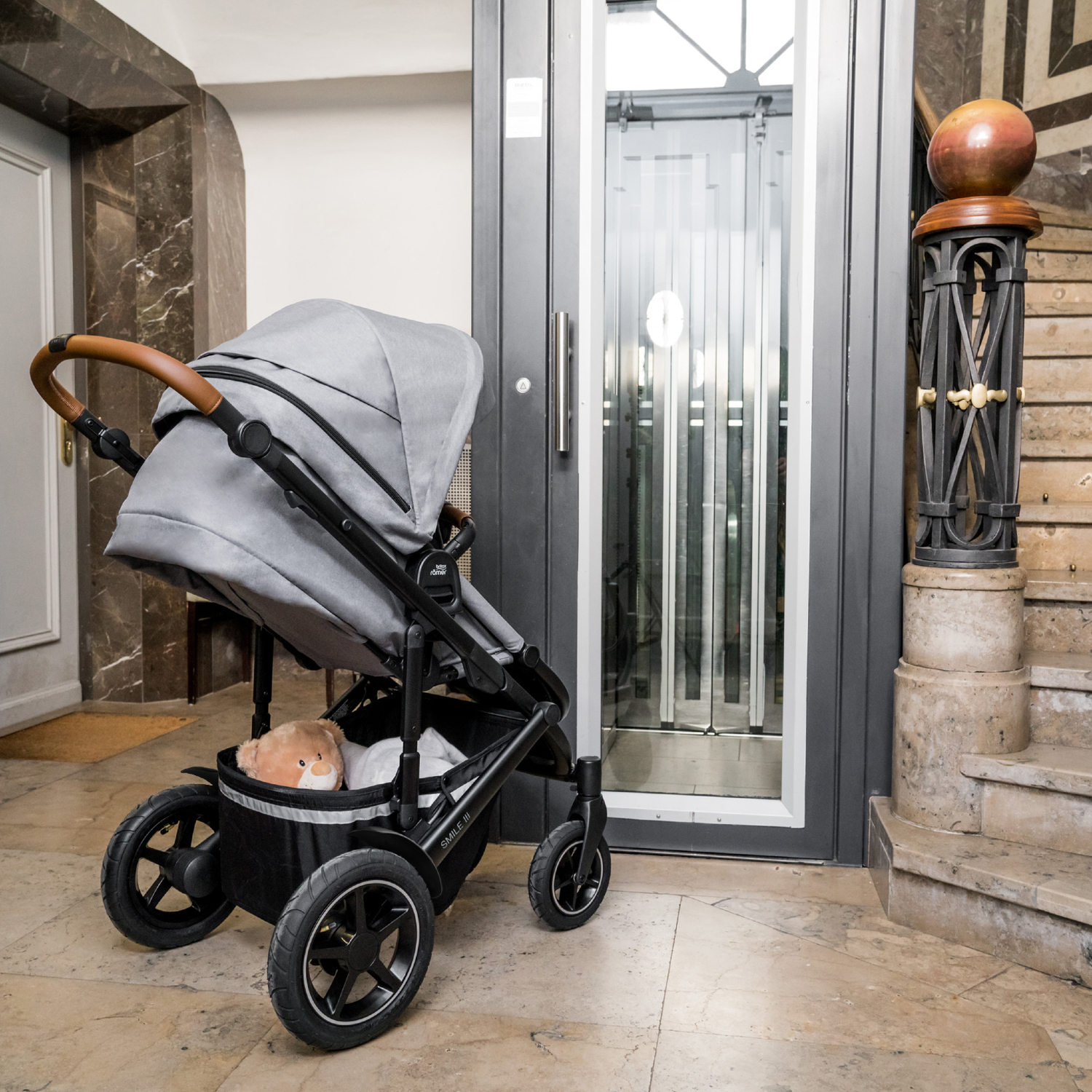 Коляска Britax Roemer Smile III Midnight grey - фото 8