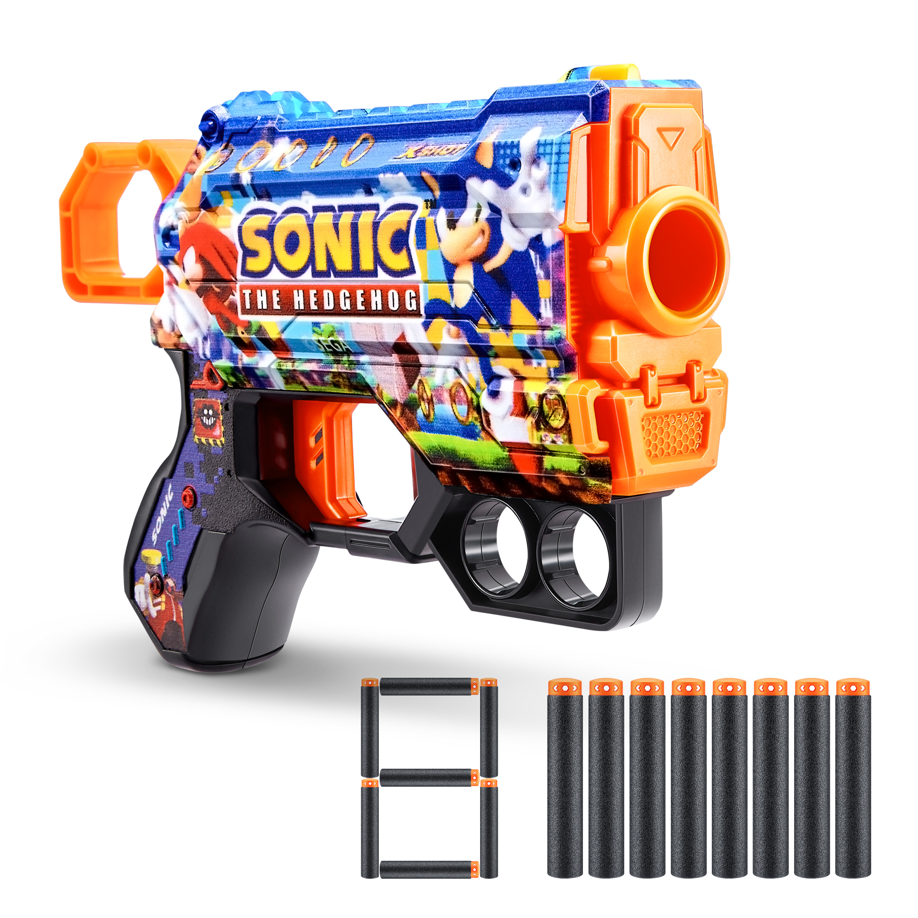 Набор для стрельбы X-Shot Skins Menace Sonic в ассортименте 36679 - фото 9