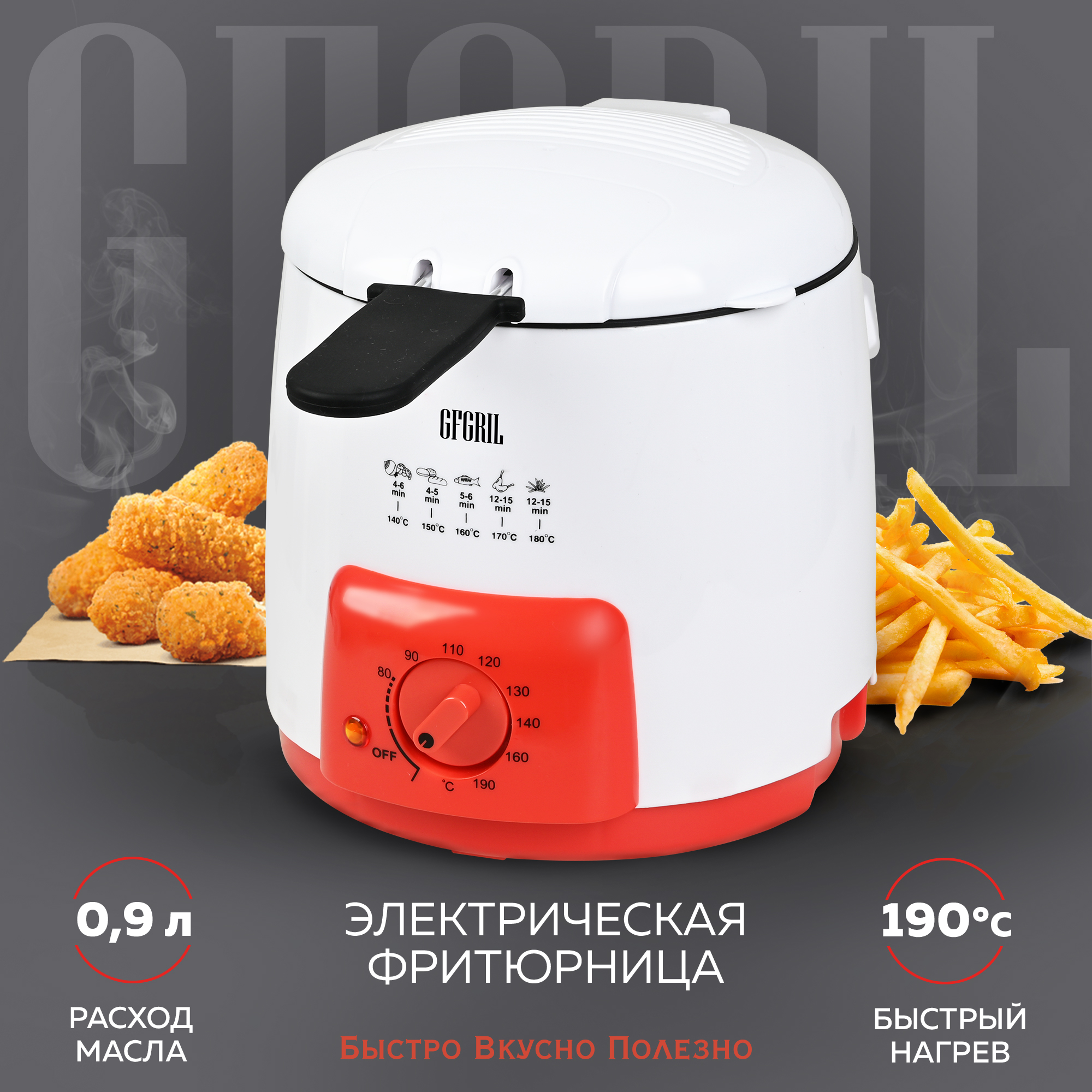 Фритюрница GFGRIL GFF-09