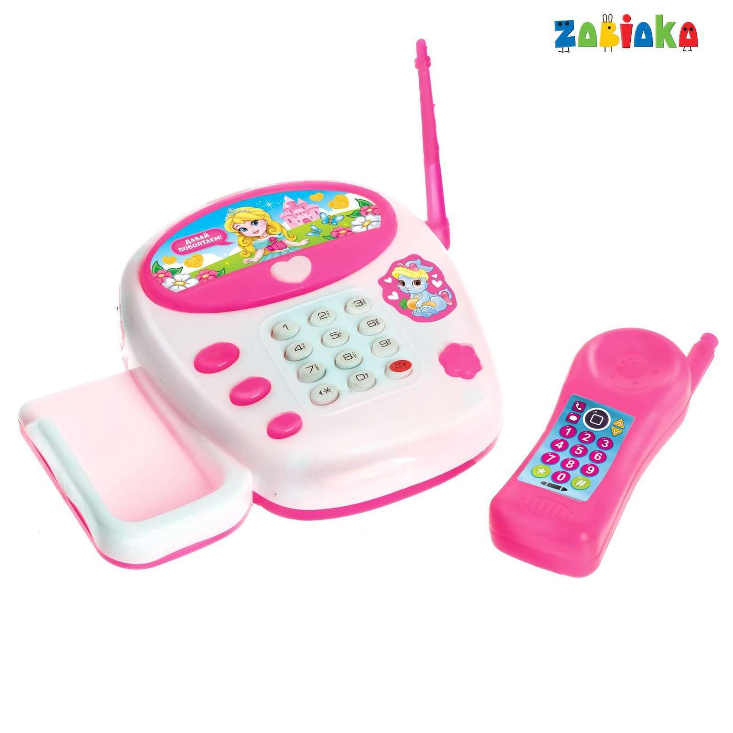 Телефон музыкальный Zabiaka «Милая принцесса» - фото 3