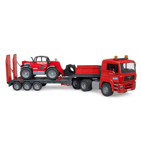 Грузовик Bruder MAN с погрузчиком Manitou 02-774