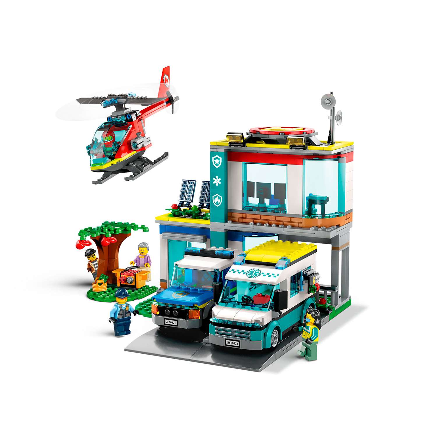 Конструктор детский LEGO City Штаб-квартира спасательных средств 60371 - фото 4