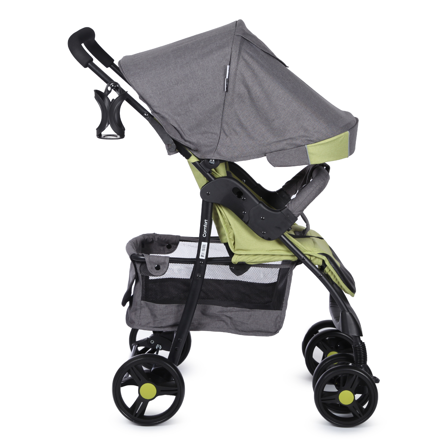 Коляска прогулочная Babyton Comfort Green-Grey - фото 4